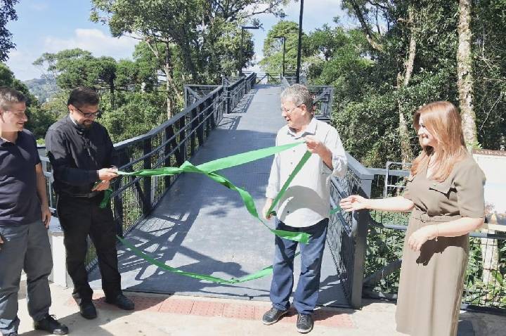 Reinaugurado o mirante do Parque 23 de Setembro