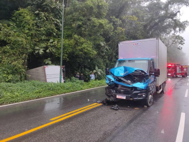 Acidente registrado na Serra dona Francisca