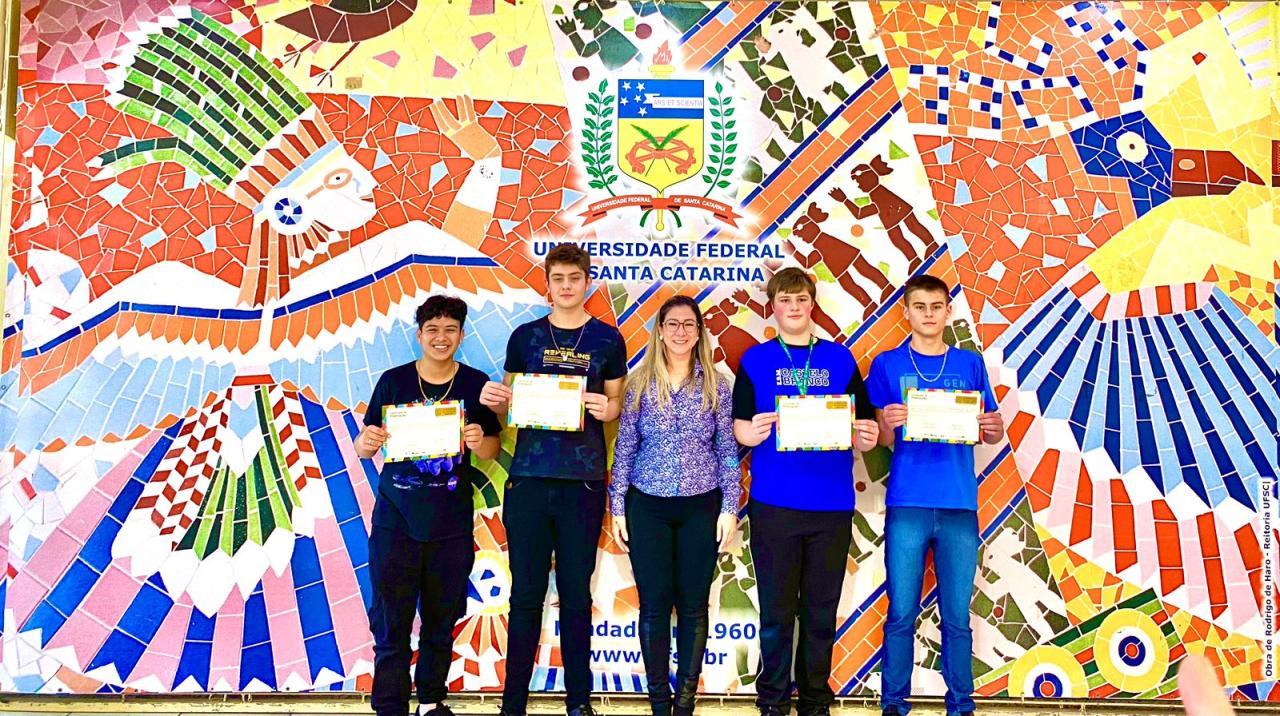 Alunos de São Bento do Sul recebem Premiação da 17ª OBMEP