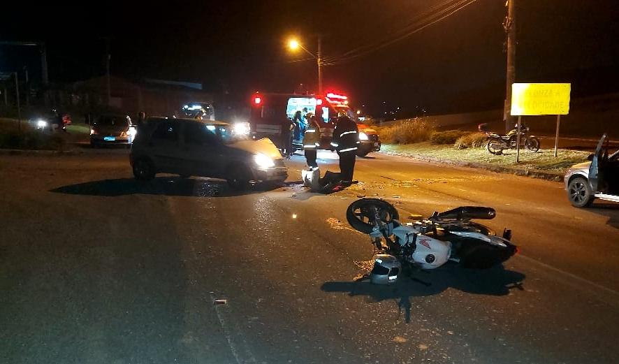 Grave acidente na SC 418 deixa mulher em estado grave em São Bento do Sul