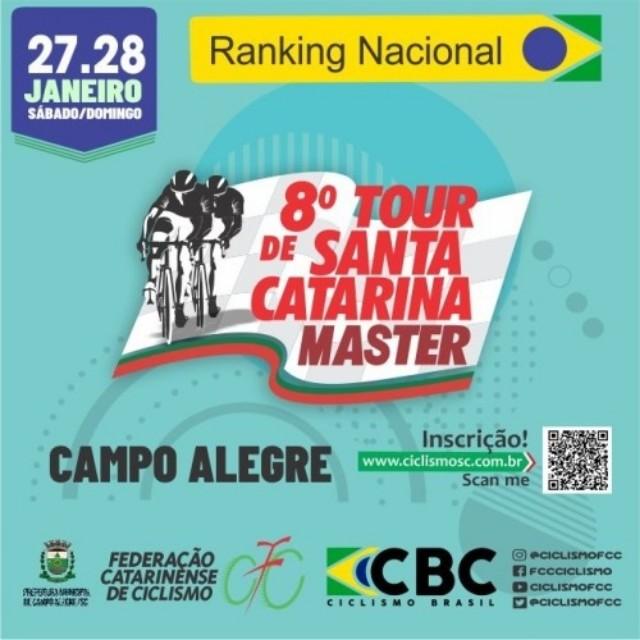 CAMPO ALEGRE IRÁ SEDIAR ETAPA DO 8º TOUR DE SANTA CATARINA MASTER