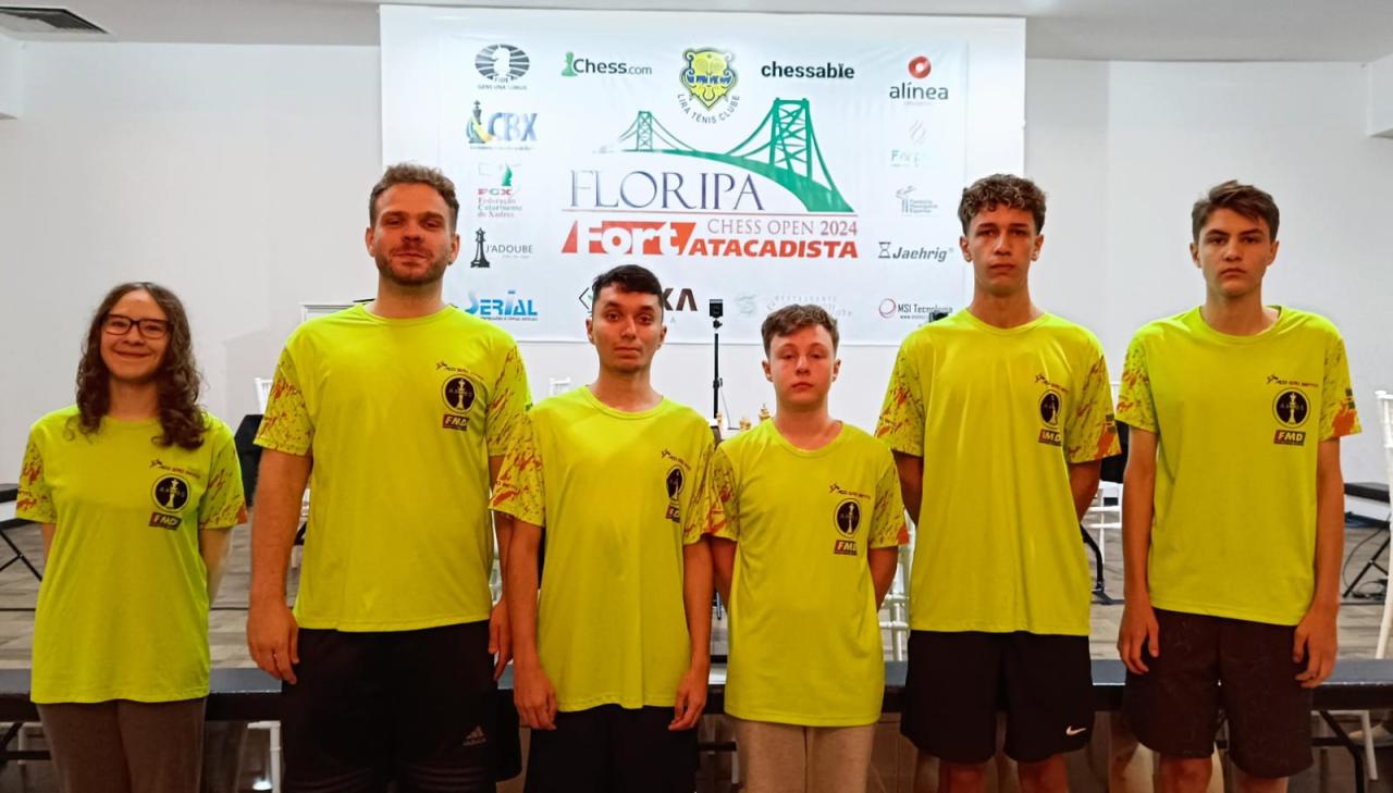 Equipe de xadrez participou FLORIPA CHESS OPEN