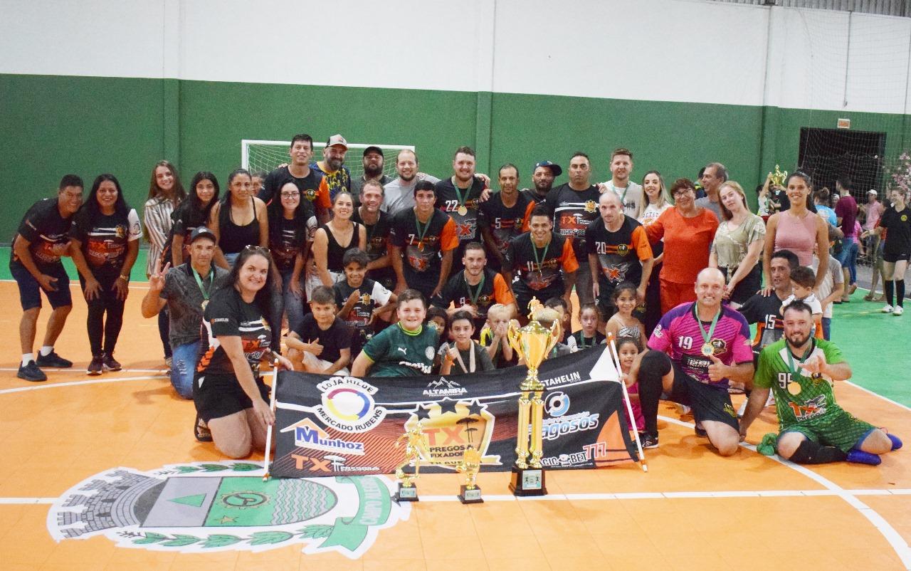 TX PREGOS/ ATLÉTICO AVENCA CAMPEÃO DO MUNICIPAL DE FUTSAL MASCULINO