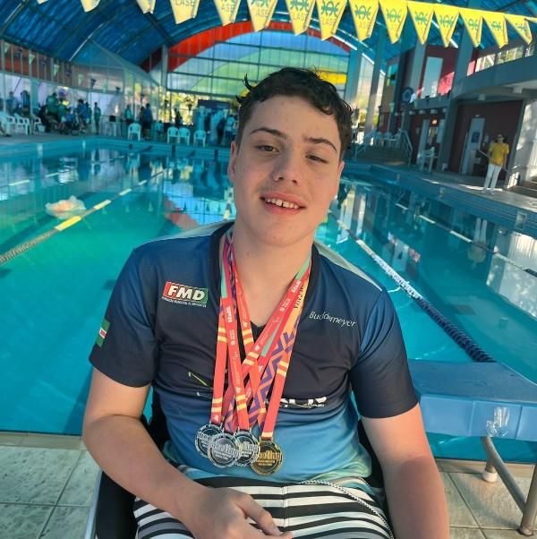 Paratletas de São Bento do Sul brilham no Parajesc