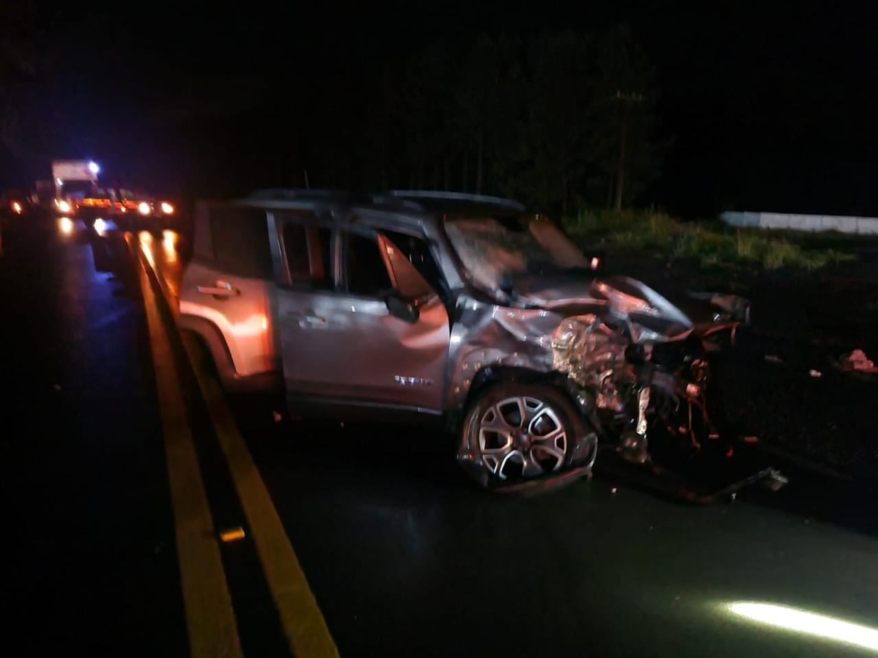 Acidente na BR 280 deixa um morto e quatro em estado gravíssimo em Mafra SC