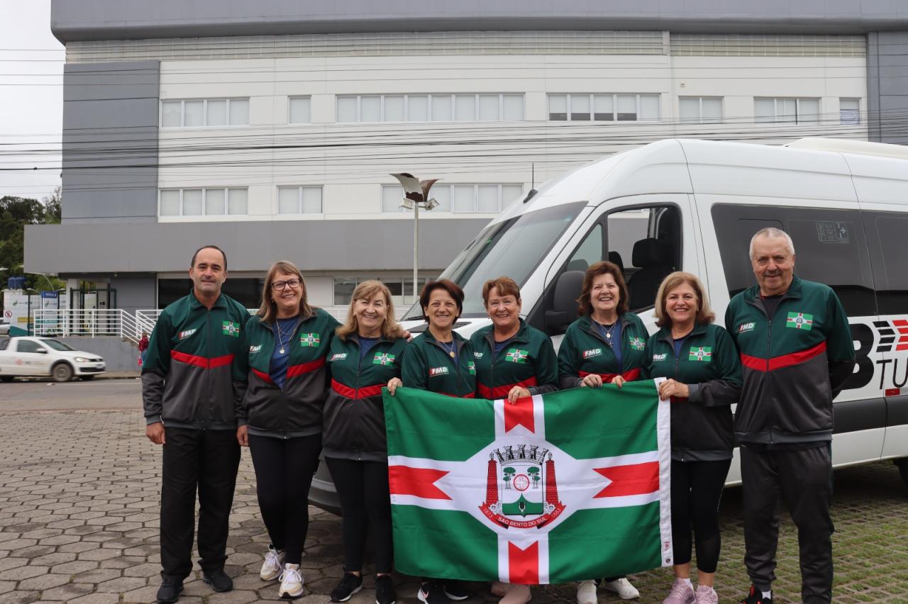 Delegação de São Bento do Sul embarca para o Jasti