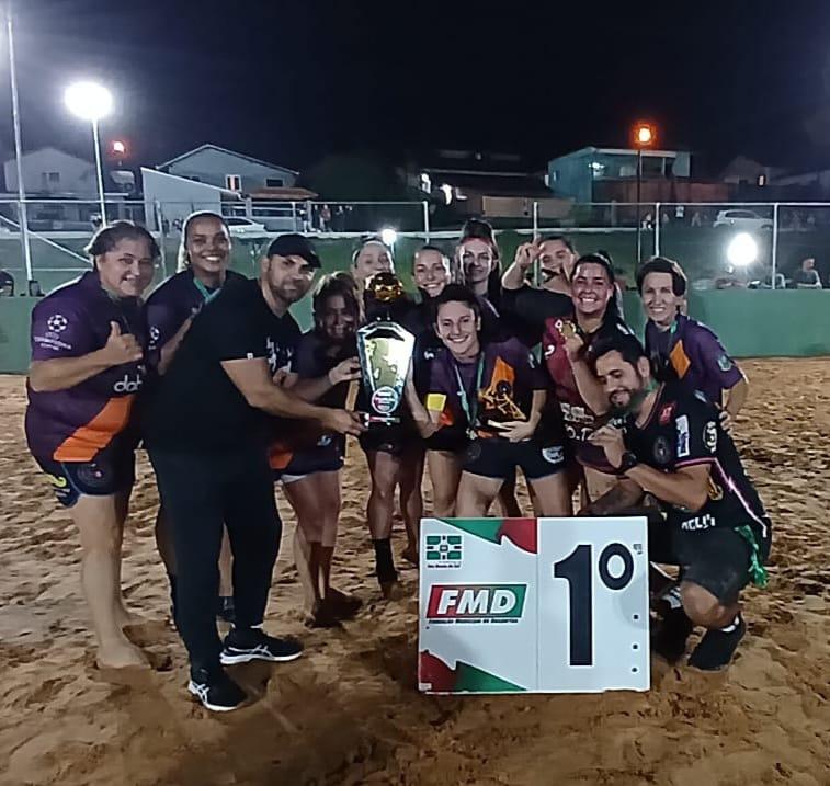 Resultados finais do Futebol de Areia em São Bento do Sul