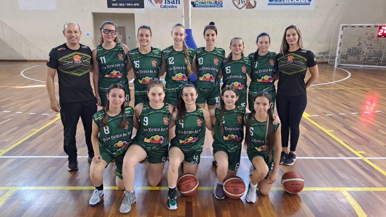 São Bento do Sul estreia com vitória no Campeonato Estadual de Basquete