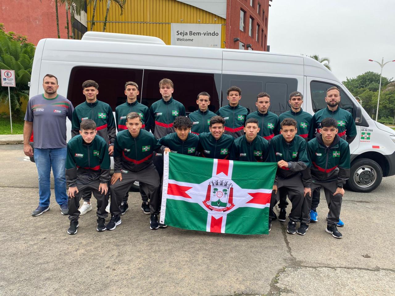 Atletas de São Bento do Sul rumo aos Joguinhos Abertos