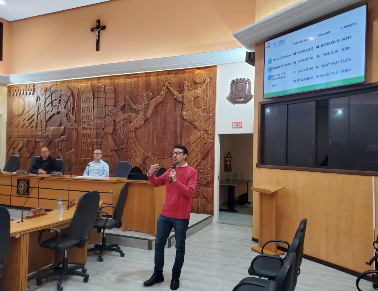 Audiência pública detalha despesas e receitas municipais