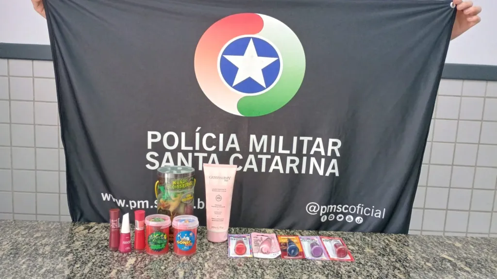 Casal preso por furto em São Bento do Sul
