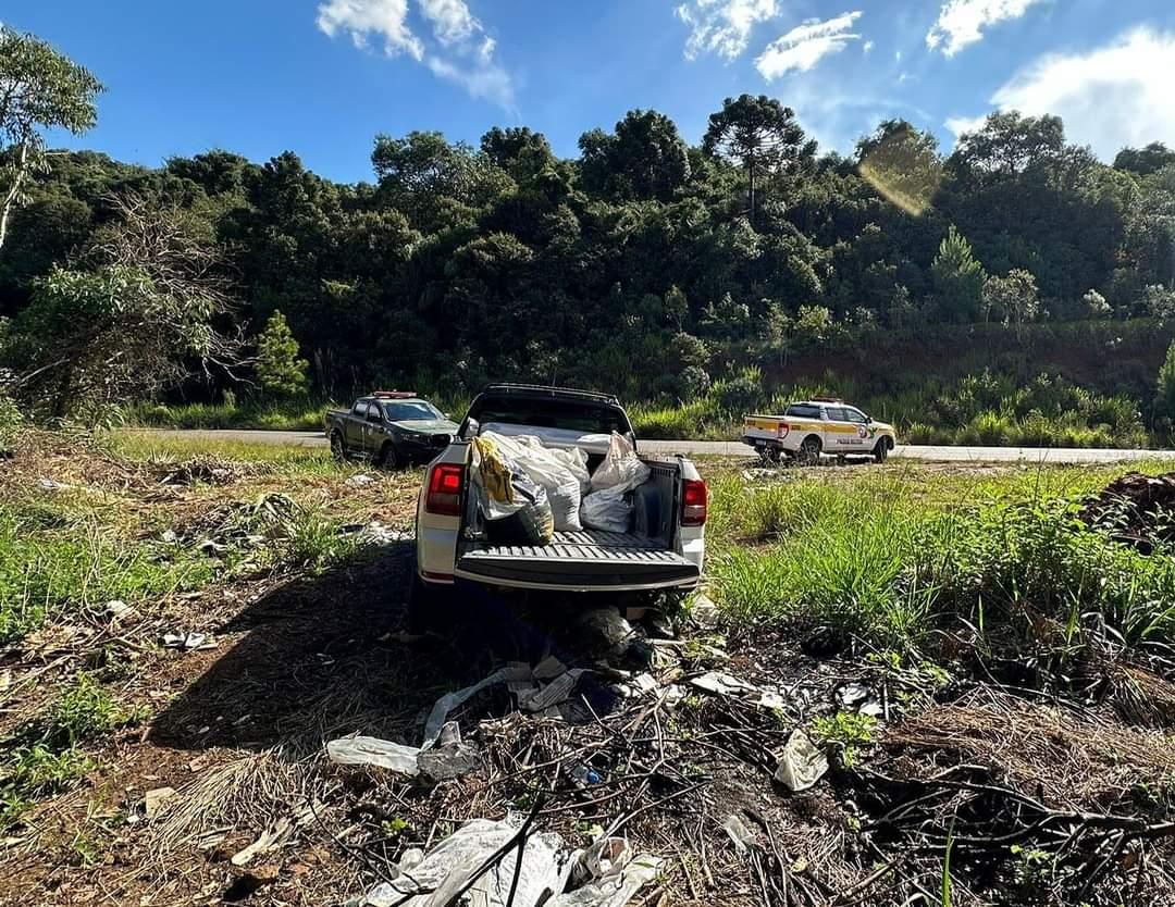 Empresa é multada por jogar resíduos em mata em Caçador SC