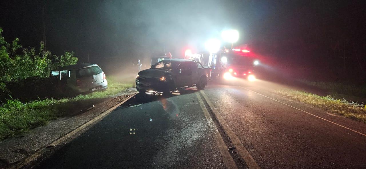 Grave acidente na BR 280 em Canoinhas SC