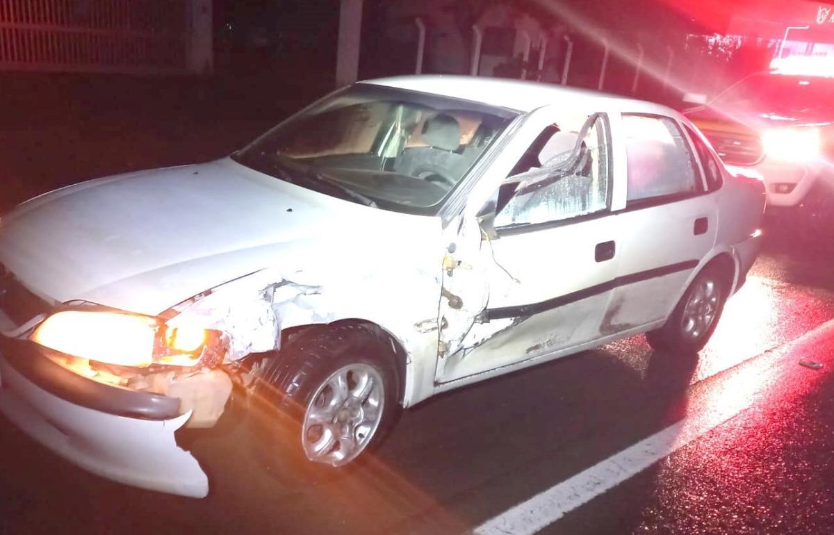 Motorista embriagado provoca acidente em Campo Alegre