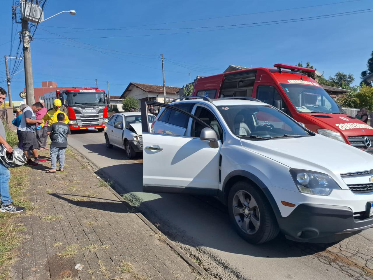 Acidente de Trânsito em São Bento do Sul Deixa Jovem Ferido