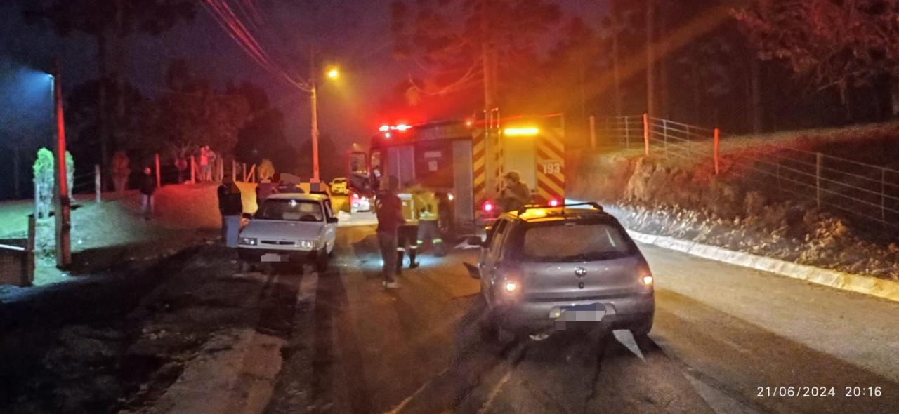 Acidente de Trânsito na Estrada Avenquinha em Campo Alegre