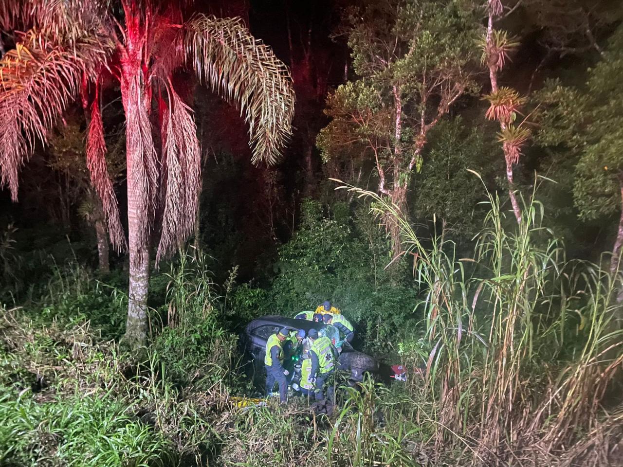 Acidente Grave na Serra Dona Francisca Deixa Dois Feridos