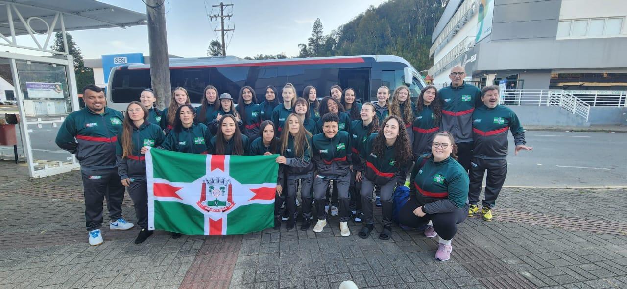 Atletas de São Bento do Sul rumo a Jaraguá do Sul