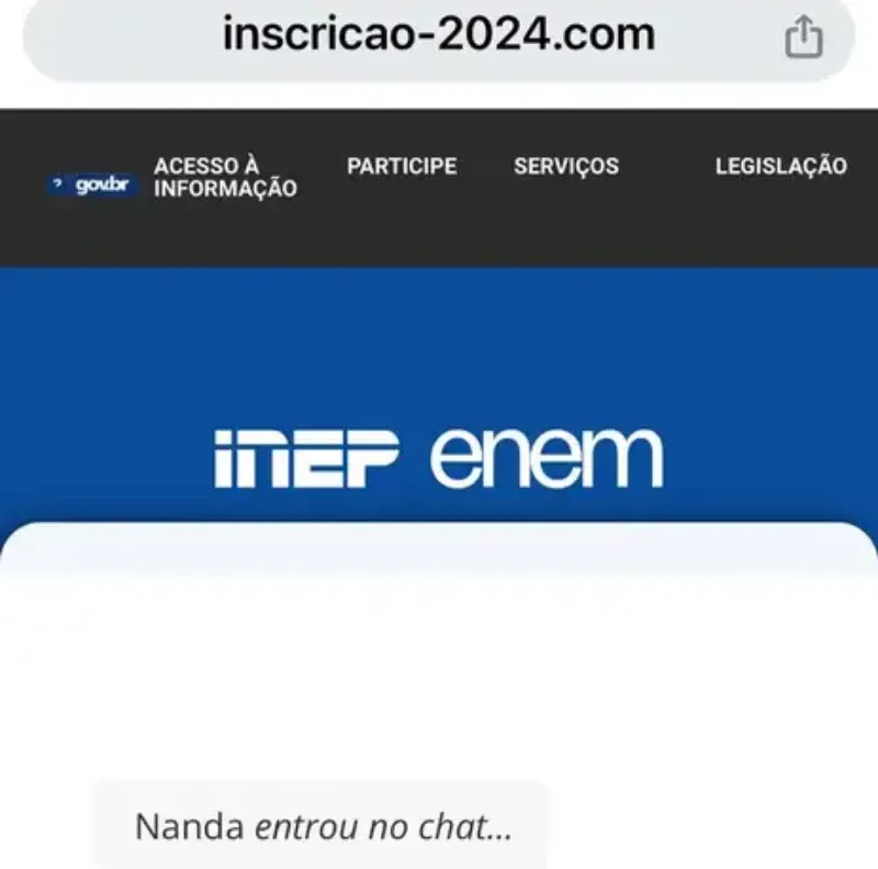 Golpistas usam página falsa do Enem para roubar dinheiro da inscrição