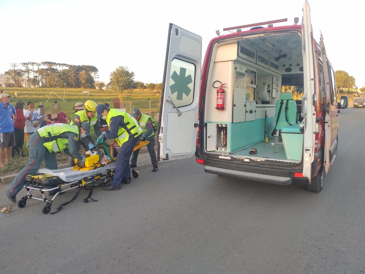 Idosa de 90 anos é atropelada em Papanduva SC