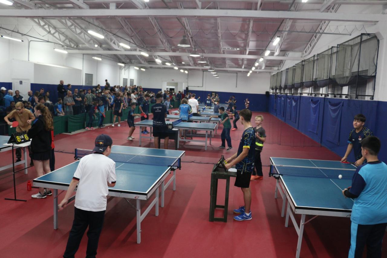 Inaugurado novo CT de tênis de mesa em São Bento do Sul