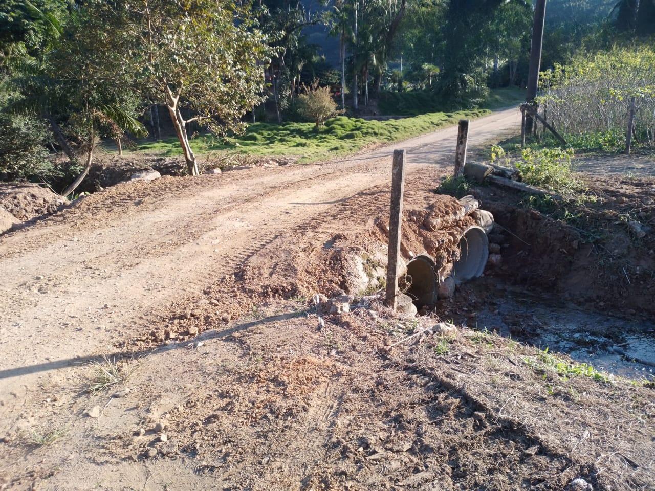 Secretaria de Obras atuando em trabalhos de prevenção