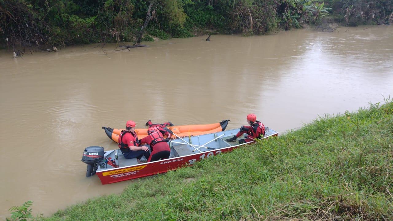 Encontrado corpo do jovem desaparecido no rio Krauell em Presidente Getúlio