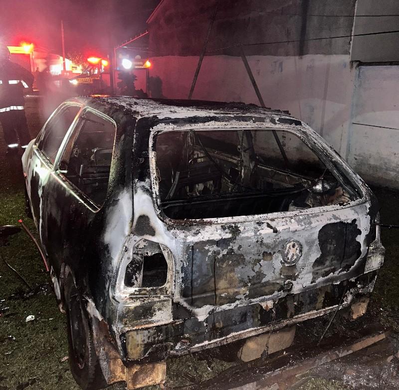 Incêndio Criminoso em Veículo Registrado em Papanduva