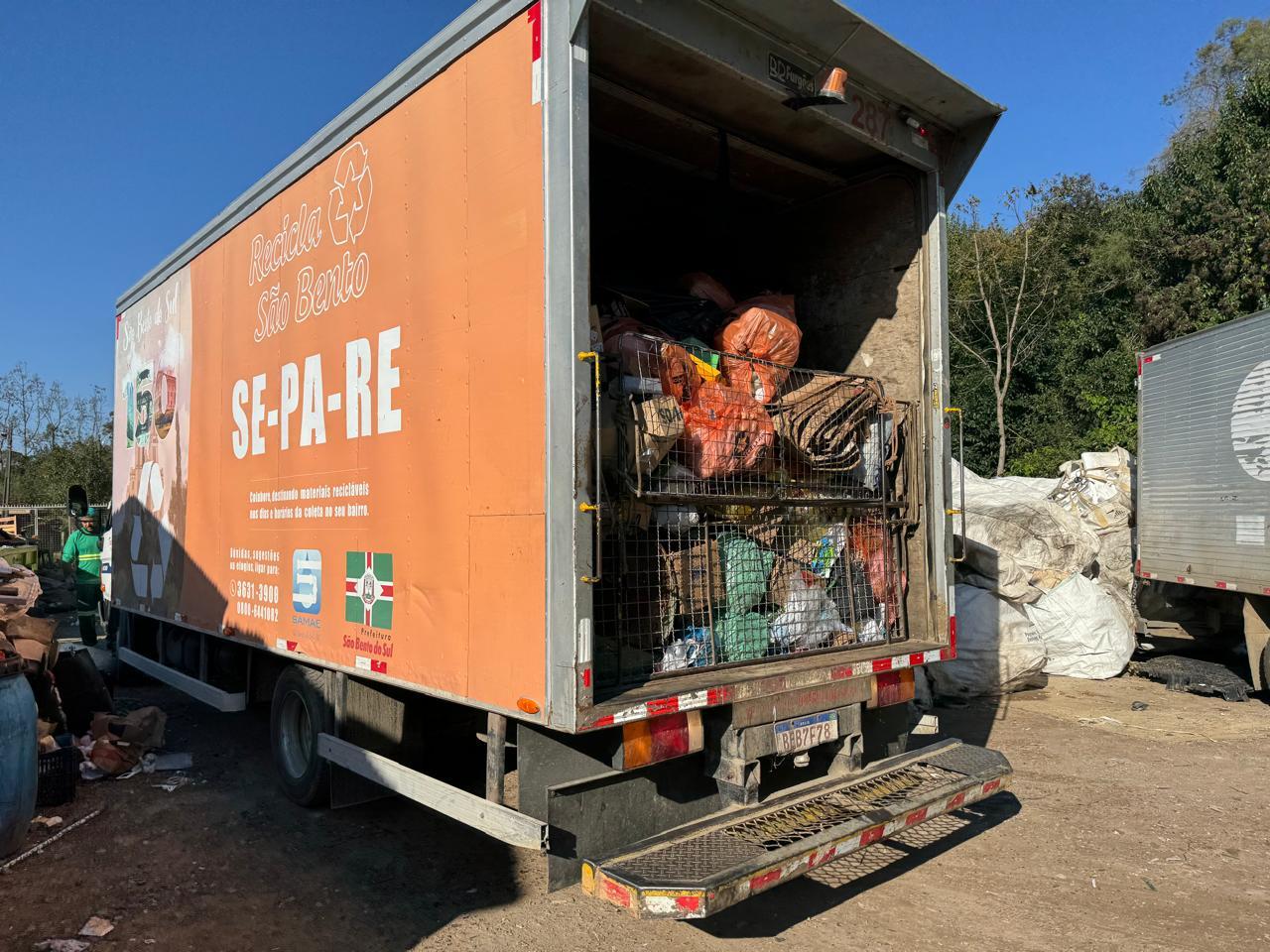 Novo cronograma para a Coleta Seletiva em São Bento do Sul SC