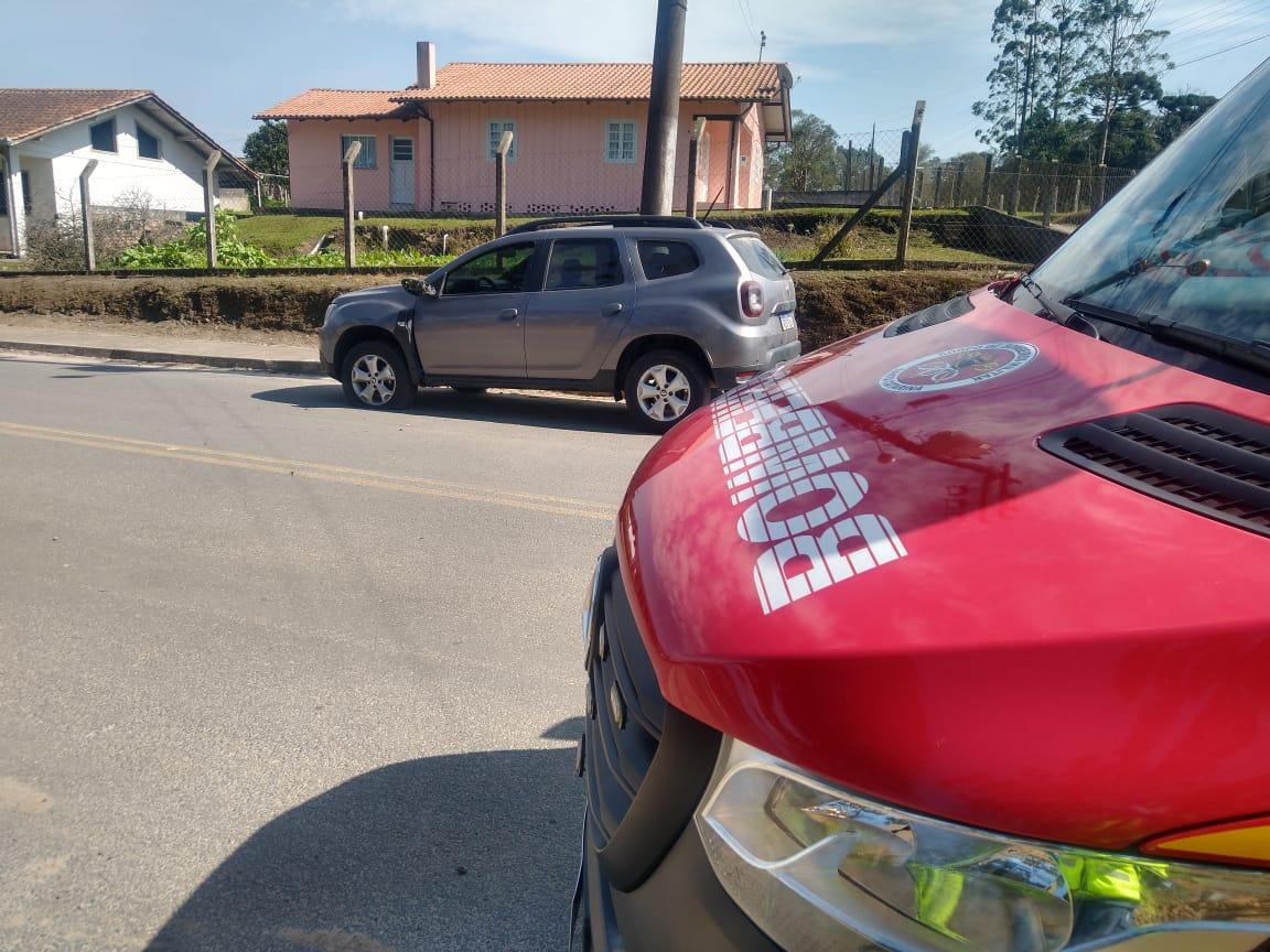Acidente de Trânsito em Rio Negrinho deixa mulher ferida