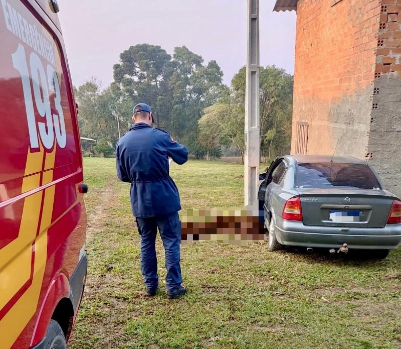 Homem encontrado morto em Mafra SC