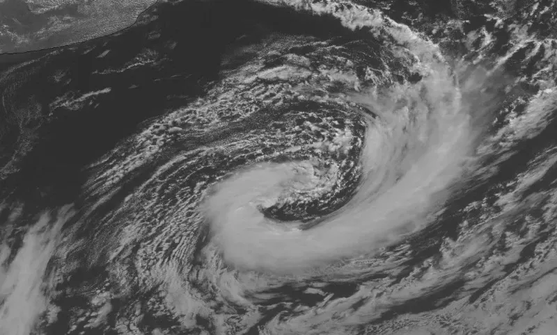 Ciclone Extratropical traz chuva para os próximos dias em Santa Catarina