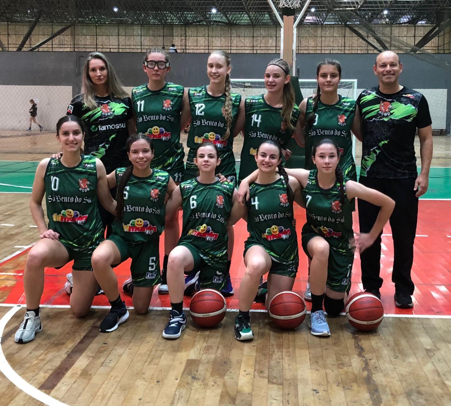 São Bento do Sul no Campeonato Estadual de Basquete Sub-15