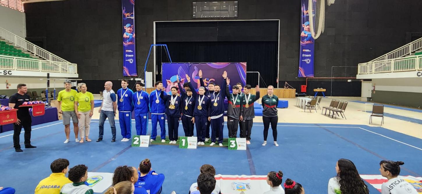 Ginástica artística de São Bento conquista ouro no Jasc