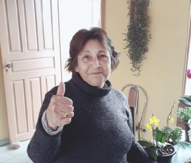 Nota de falecimento da Sra Olivina Zimmermann