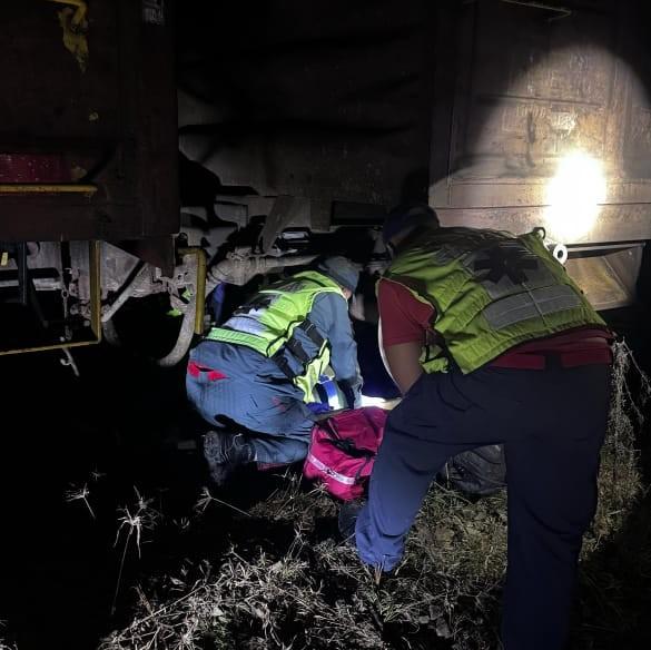 Adolescente é atropelado por trem no centro de Rio Negrinho