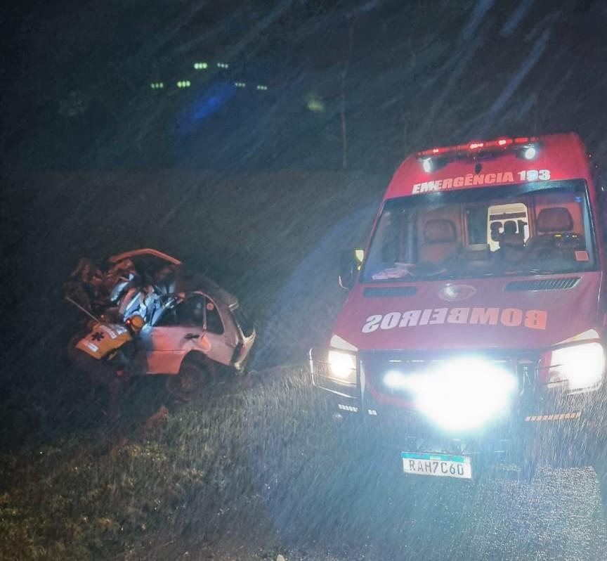 Tragédia na Madrugada: Acidente Fatal na BR-116 em Papanduva