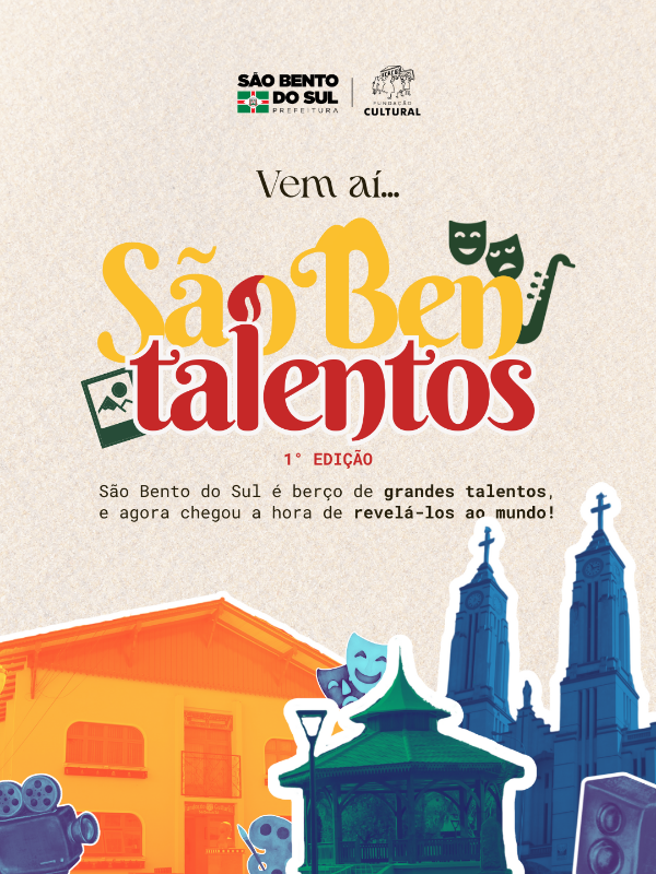 Vem ai o 1° SãoBentalentos em São Bento do Sul