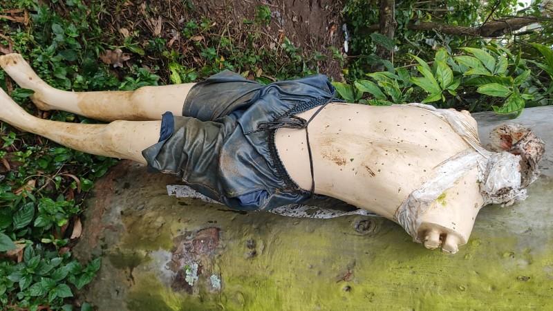 Moradores avistam corpo em rio mas ficam surpreso com a descoberta