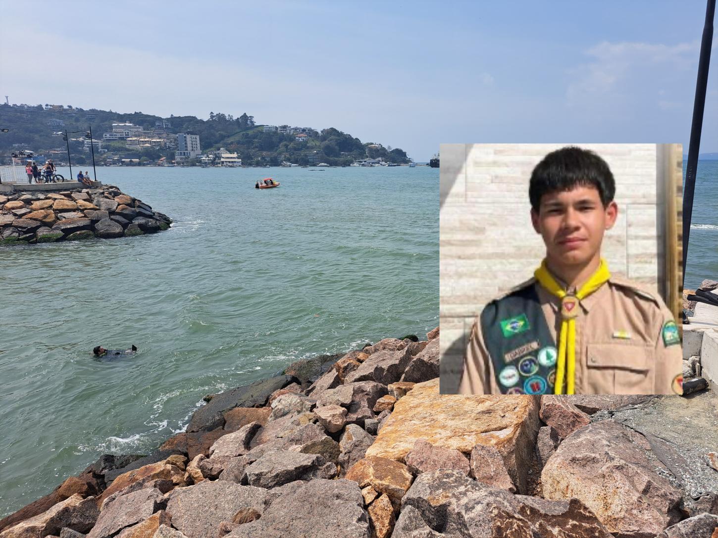 Adolescente morre afogado em Itapema