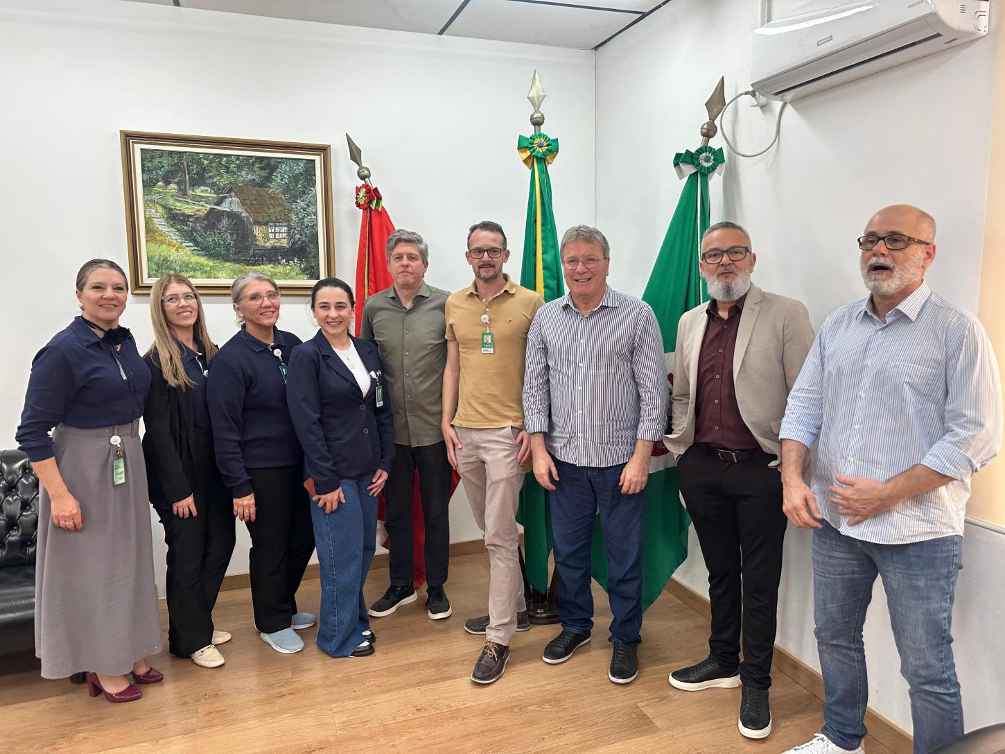 Assinado o contrato da gestão da UPA Dr. Hans Egon Kechele em São Bento do Sul