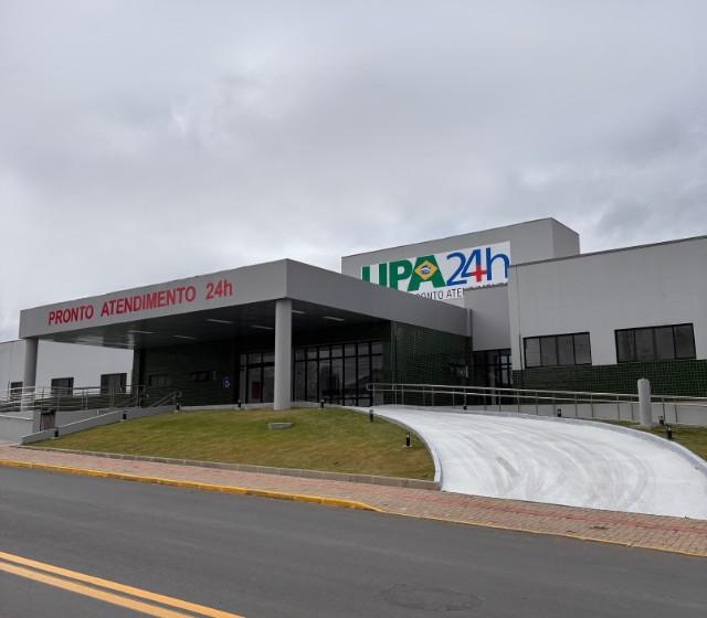 Inauguração da UPA terça-feira 23 em São Bento do Sul