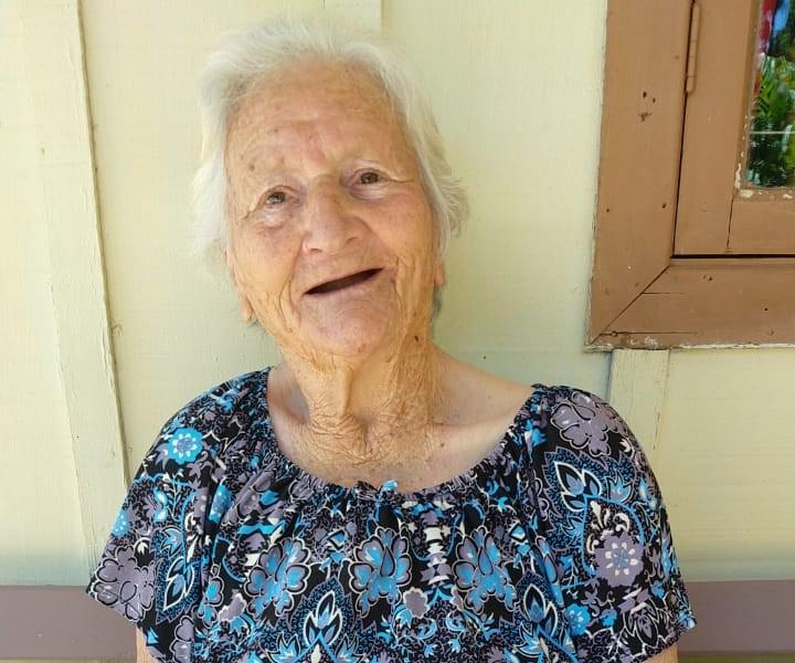 Nota de falecimento da Sra Dolaria Hacke Sauer