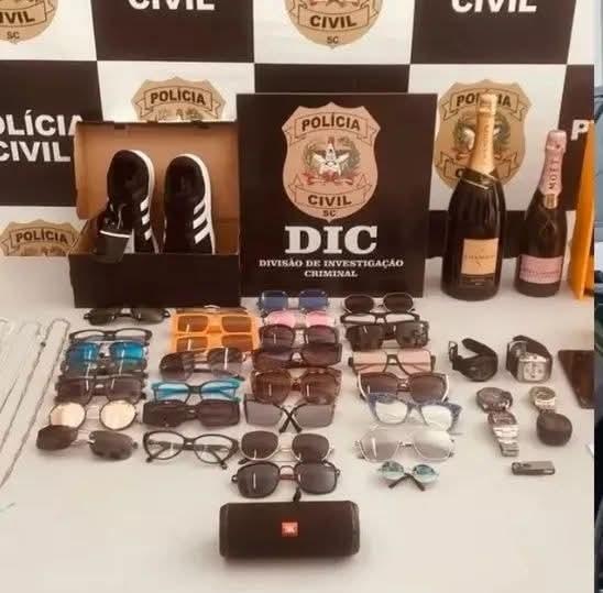 Polícia Civil prende assaltante de casa de luxo em Joinville