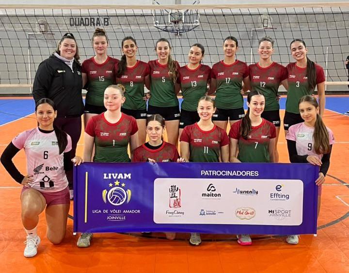 Voleibol feminino disputará as semifinais da Copa LIVAM em Joinville