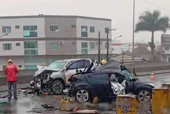 Grave acidente na BR-280 em Guaramirim deixa motorista morto