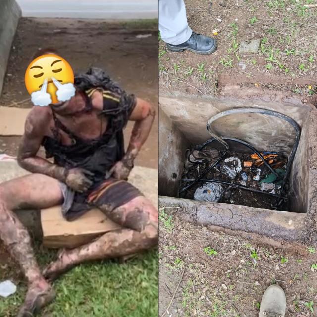 Homem sofre queimaduras graves ao tentar furtar fios em Florianópolis