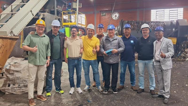 Usina de Processamento de Resíduos do SAMAE é modelo de sustentabilidade