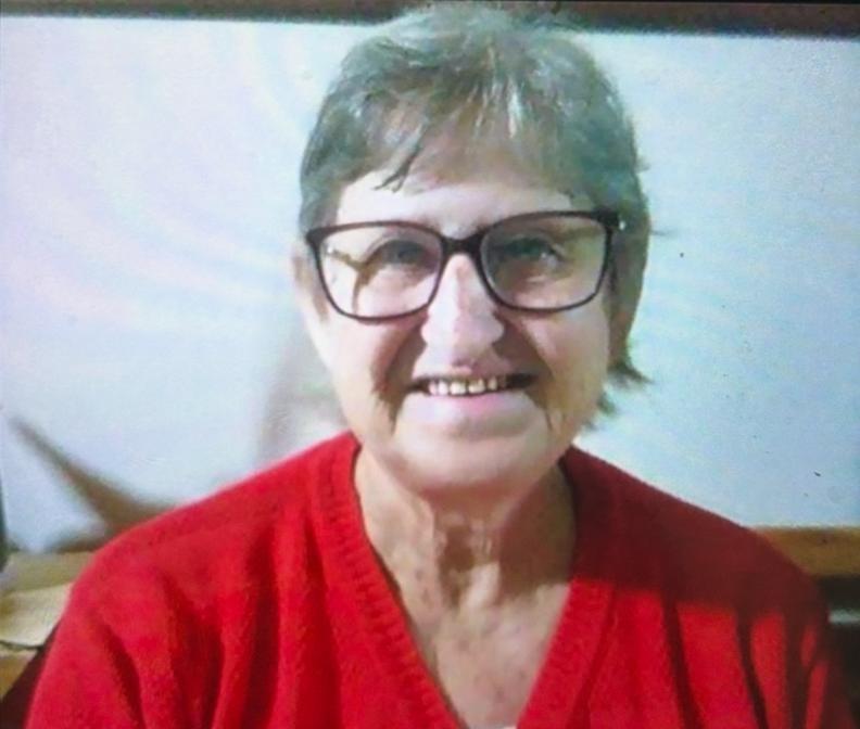 Nota de falecimento da Sra Asttridt Boehm