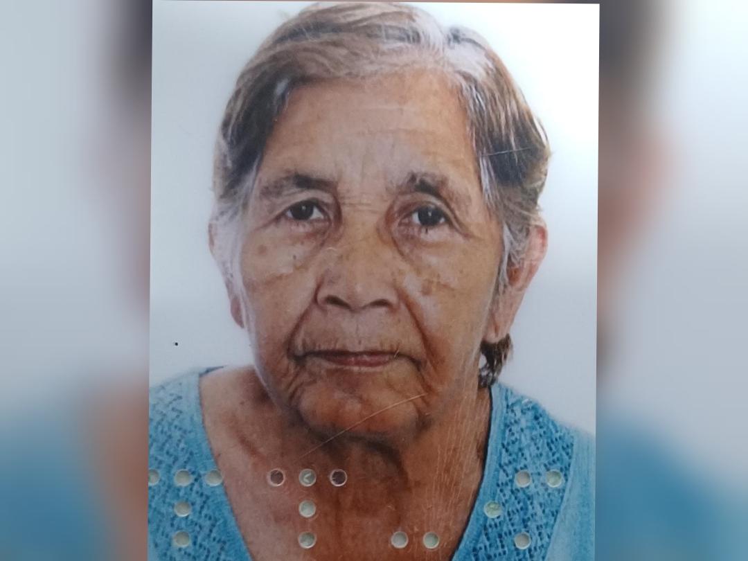 Nota de falecimento da Sra Maria Santinha Gonçalves